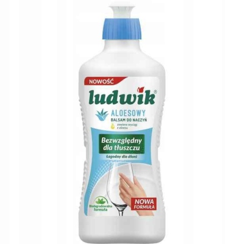 Ludwik Płyn Do Mycia Naczyń Balsam Aloes 900g...