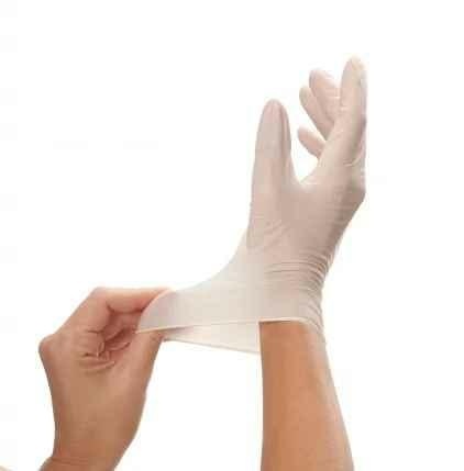 Vileda Rękawice Natural Latex 100szt M/L 7,5-8,5 179654..