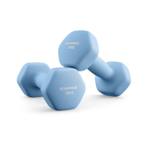 Hantle zestaw 2 x 3 kg blassblau
