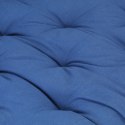  Poduszka na podłogę lub palety, bawełna, 120x80x10 cm, błękitna Lumarko!