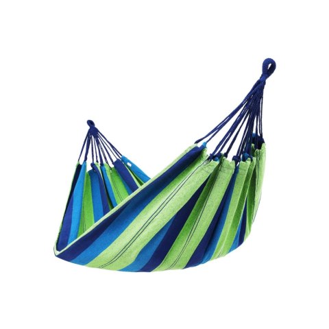 Hamak wieloosobowy 210 x 150 cm, TÜV Rheinland, nośność do 300 kg, do biwakowania na zewnątrz, pieszych wędrówek, ogrodu, zielon