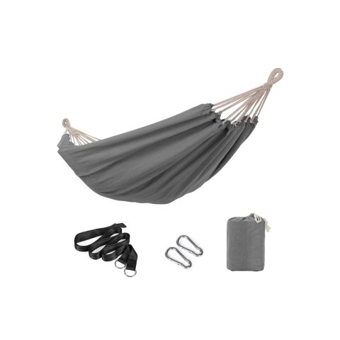 Hamak wieloosobowy 210 x 150 cm, TÜV Rheinland, nośność do 300 kg, do biwakowania na zewnątrz, pieszych wędrówek, ogrodu, zielon