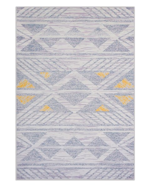  Dywan 160 X 230 Cm Szaro-żółty Kargi