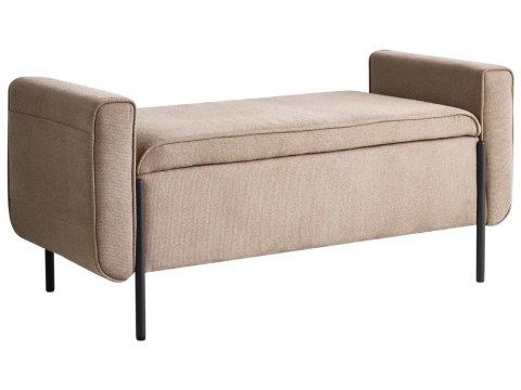  Dywan Okrągły Bawełniany Orientalny Nadruk Ø 120 Cm Kremowo-czerwony Ayakli