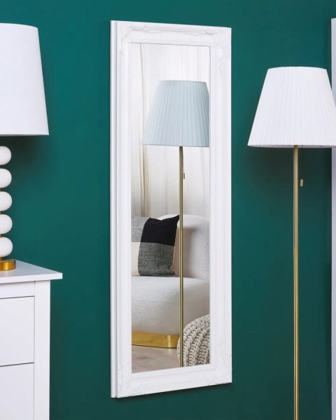  Lustro Ścienne 50 X 130 Cm Czarne Fougeres