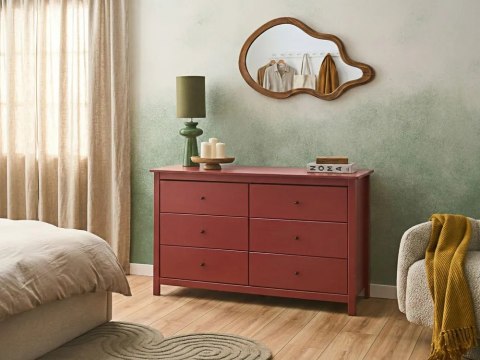  Puf welurowy 29 x 53 x 48 cm żółty MURIETTA