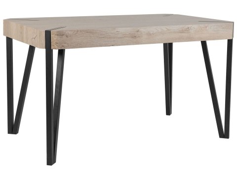  Stół Do Jadalni 130 X 80 Cm Jasne Drewno Cambell