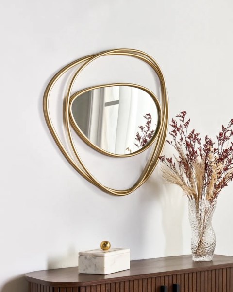 Boucle Lustro ścienne 112 cm Różowy PLANCHEZ