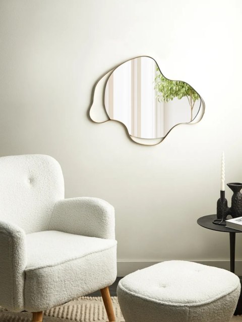 Boucle Lustro ścienne 112 cm Różowy PLANCHEZ
