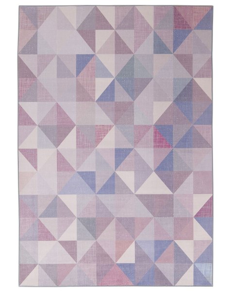 Dywan 140 x 200 cm niebiesko-szary KARTEPE