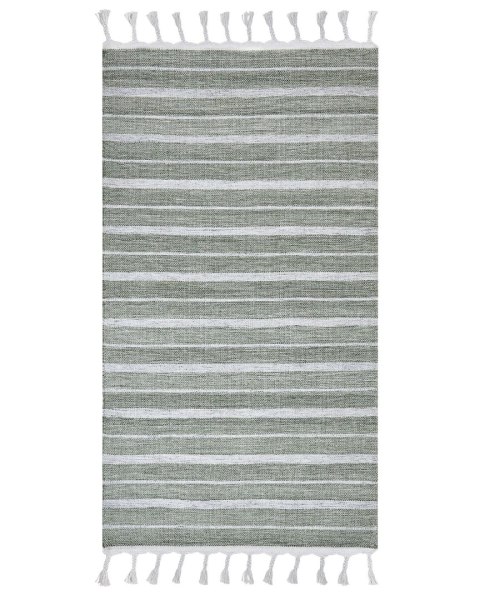 Dywan 140 x 200 cm zielony BADEMLI