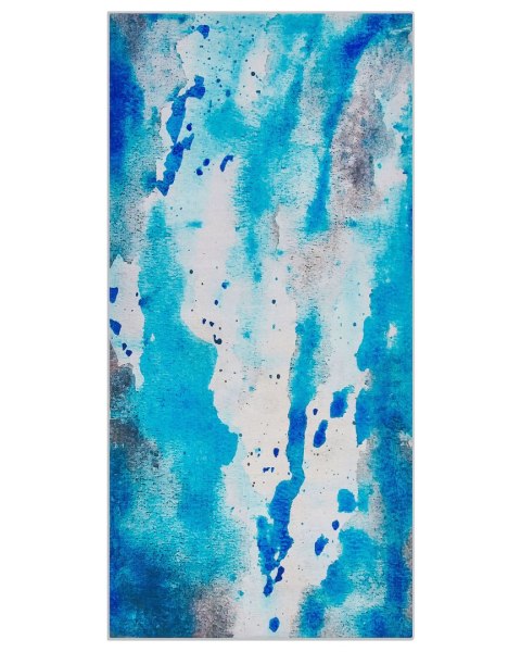 Dywan 160 x 230 cm niebiesko-szary BOZAT