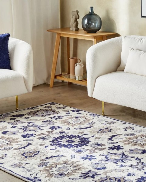 Dywan 80 x 150 cm motyw drewna KARDERE