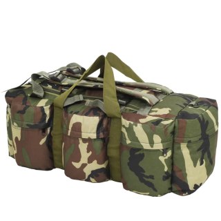  Torba wojskowa 3w1, worek w stylu militarnym, 120 L, moro Lumarko!