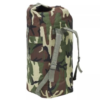  Torba wojskowa, worek w stylu militarnym, 85 L, moro Lumarko!