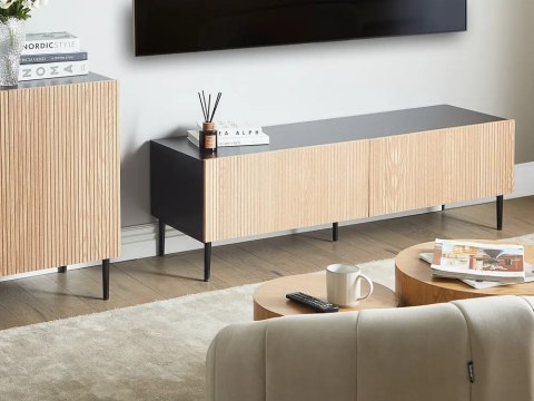 Komoda 4 szuflady BLYTHE Jesion naturalny