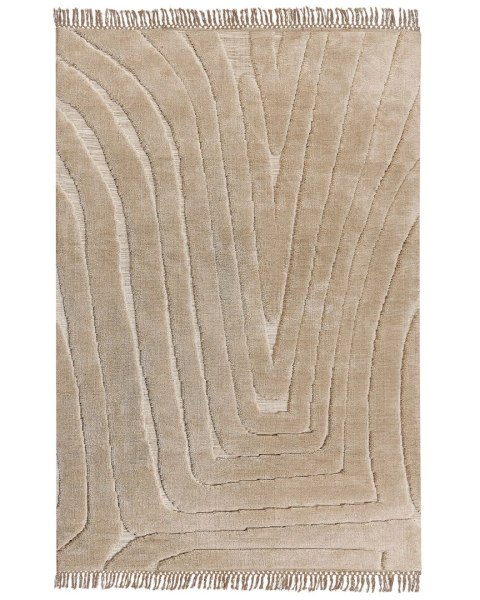 Dywan 160 x 230 cm beżowy SAZOO