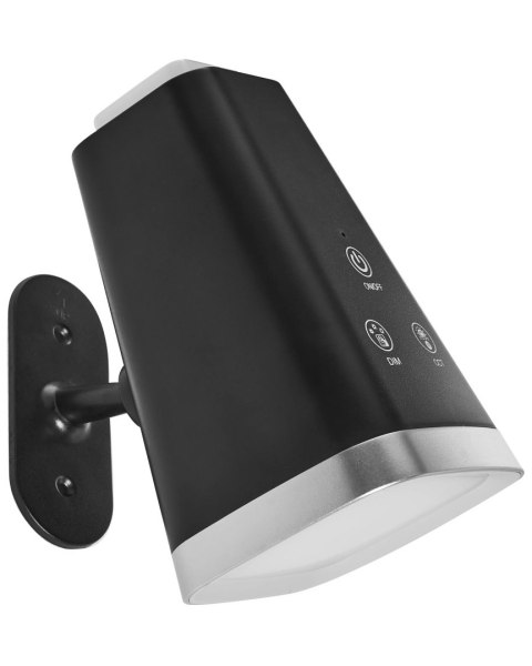 Lampa biurkowa LED MUSCA Ze ściemniaczem Czarny