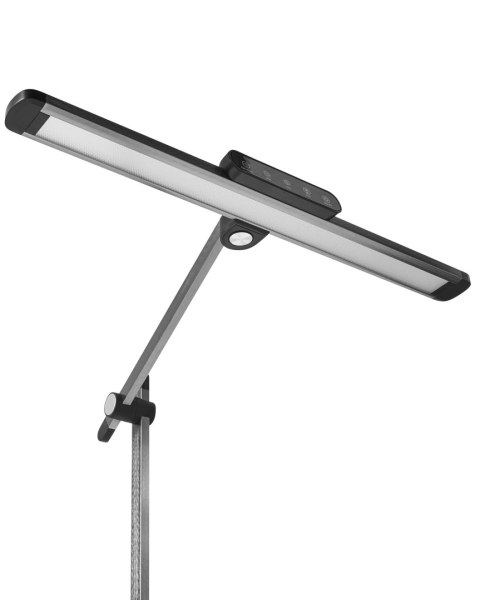 Lampa biurkowa LED SERPENS Ze ściemniaczem Szary