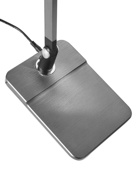 Lampa biurkowa LED SERPENS Ze ściemniaczem Szary