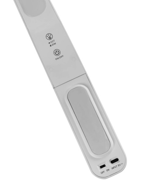 Lampa biurkowa LED TUCANA Ze ściemniaczem Biały