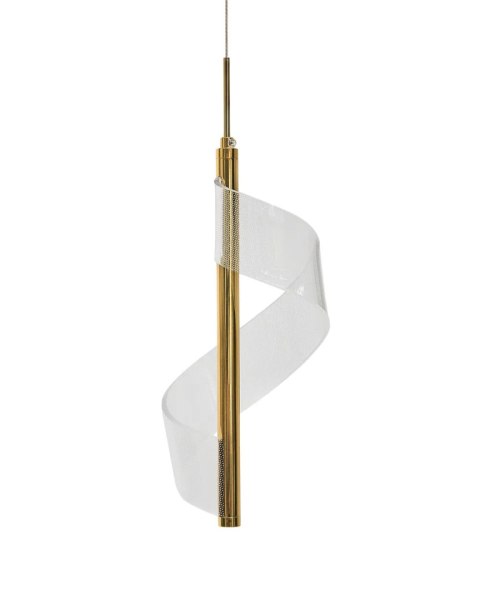 Lampa wisząca 3-punktowa SORA LED Szkło Złoty