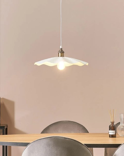 Lampa wisząca MASCOTA Len Jasnoszary