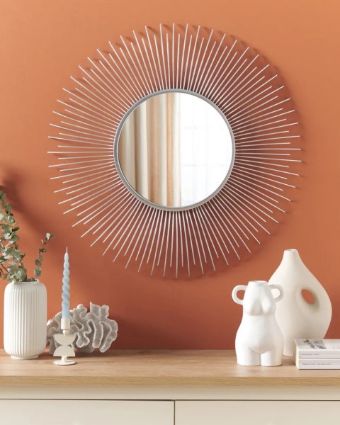 Lustro ścienne 80 cm Niebieski CHARRON