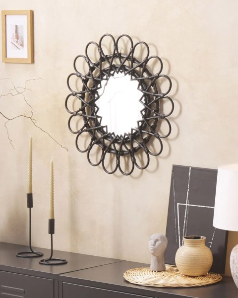 Lustro ścienne 80 cm Niebieski CHARRON
