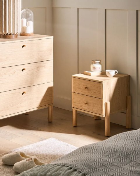 Lustro ścienne AROEK 61 cm 61 cm Rattan Naturalny