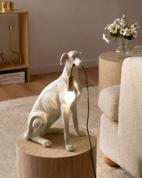 Lustro ścienne ASSIGNY 50 cm 92 cm Brązowy