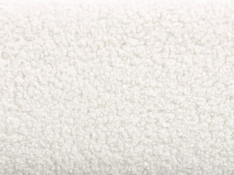 Łóżko boucle 180 x 200 cm białe CORIO