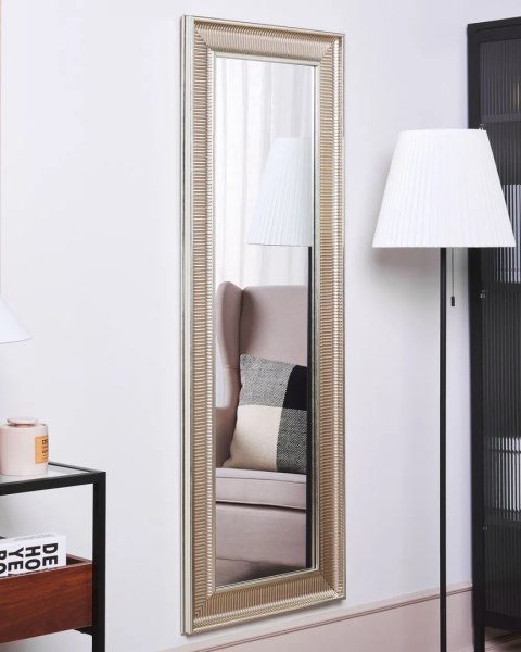 Lustro ścienne LUNEL 51 cm 141 cm Czarny
