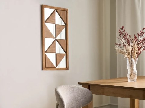 Lustro ścienne LUNEL 60 cm 90 cm Czarny