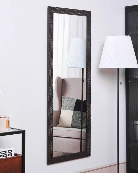 Lustro ścienne LUNEL 60 cm 90 cm Czarny