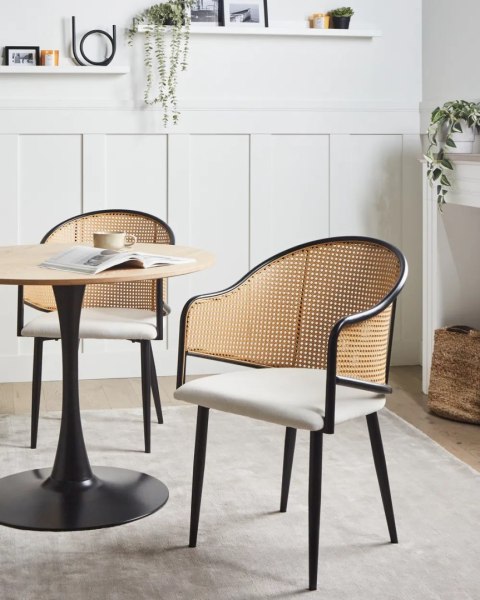 Lustro ścienne TROYON 62 cm 80 cm Różowe złoto