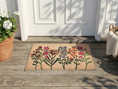 Lustro ścienne YEBRA 46 cm 46 cm Złoty