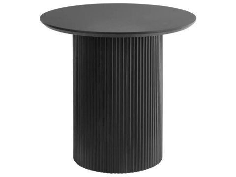 Lustro ścienne metalowe 69 x 80 cm czarne AULON