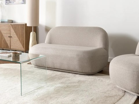 Lustro ścienne rattanowe 51 x 143 cm jasne CREIL