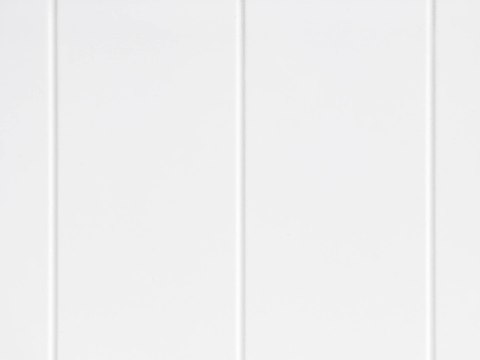 Łóżko z pojemnikiem Drewno sosnowe LAMBRES 140 x 200 cm Biały