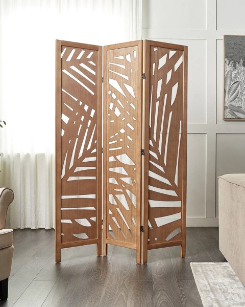 4-panelowy parawan pokojowy BRENNERBAD Brązowy/ czarny 164 cm 170 cm