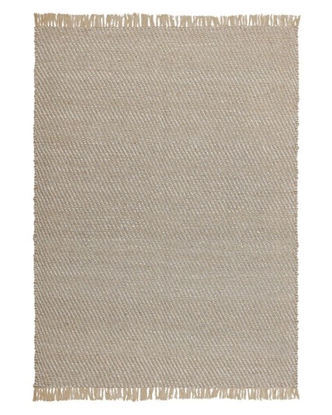 Dywan z juty 80 x 150 cm beżowy ALADAG