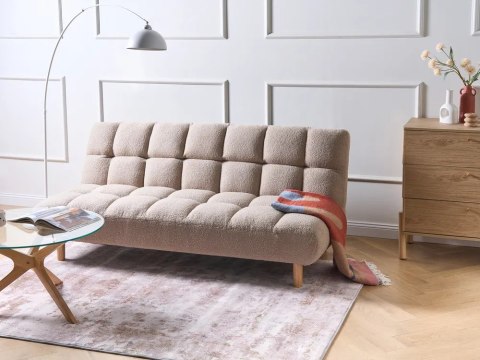 Dywan z juty 80 x 150 cm beżowy ALADAG