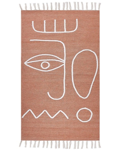Dywan zewnętrzny 80 x 150 cm żółty YAVU