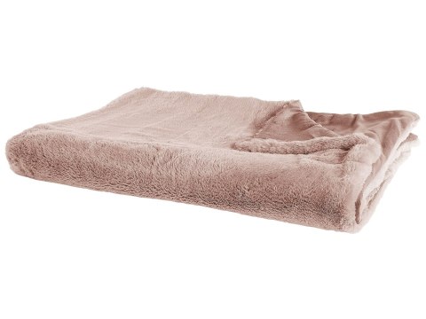 Koc CHAAB 200 x 220 cm Złamana biel