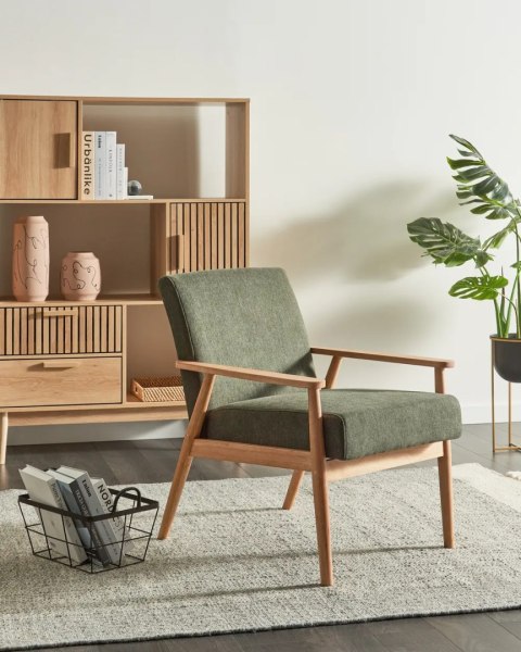 Komoda 6 szuflad WALPOLE Zielony