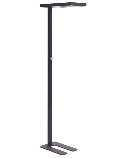 Lampa podłogowa LED metalowa biała TAURUS