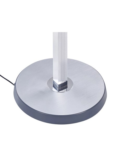 Lampa podłogowa LED srebrna CARINA