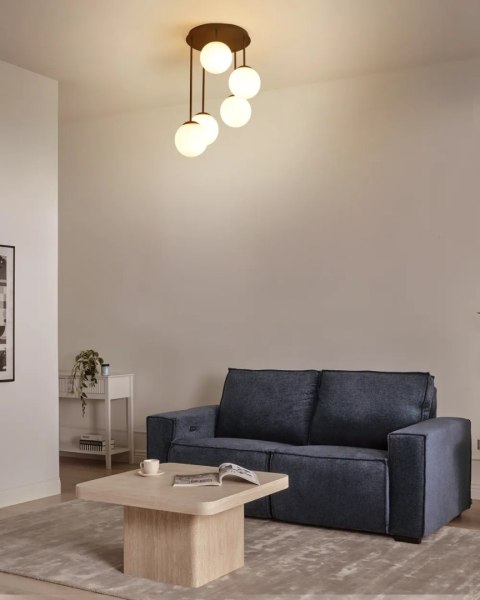 Lampa ścienna ISABELLA Metal Czarny