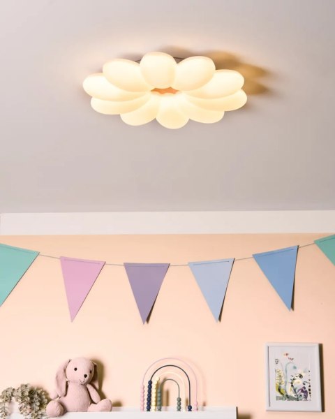 Lampa sufitowa LED Rozgwiazda SURNA Ze ściemniaczem Biały